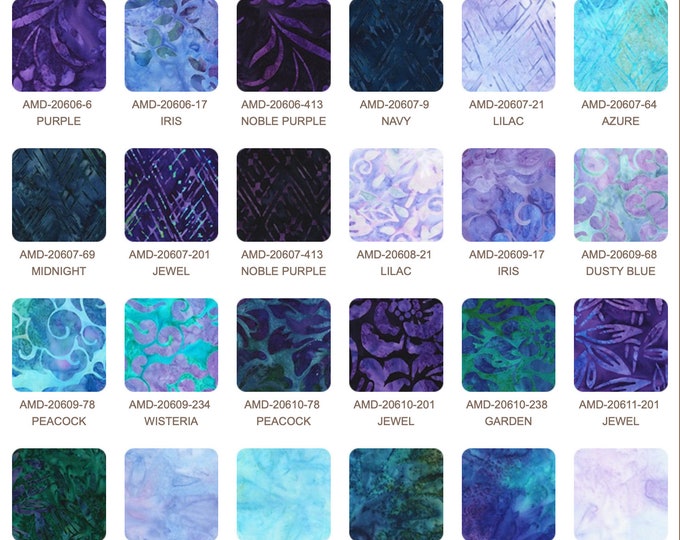 Robert Kaufman's evening Glow Line of Fabric From Lunn Studios. Etsy