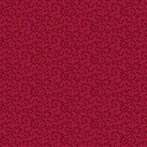 A tona,l red, viney fabric from Henry Glass and Michelle Yeo.