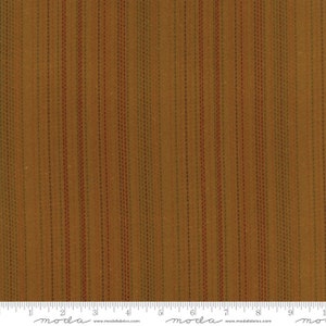 A nice flannel  with  gold, rust and green stripes.