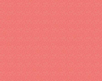 A perfect coral color for your project.  This one is from Riley Blake designs.