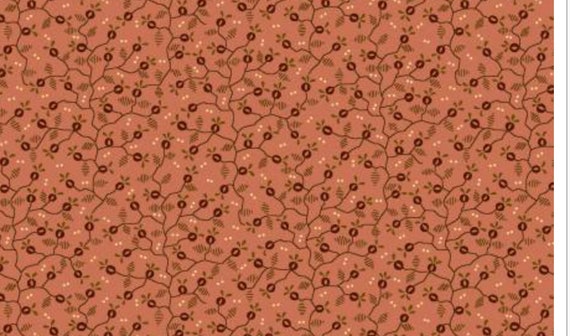 Esther's Heirloom in pomegrante pattern in pink/rose.