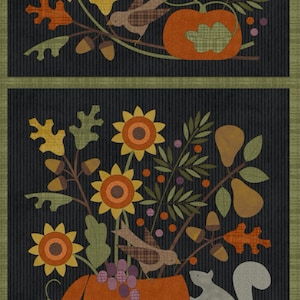 Autumn Harvest panel by Bonnie Sullivan and Maywood Studios.