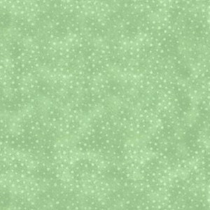 Jade green Norway dots from Waverly cottons.