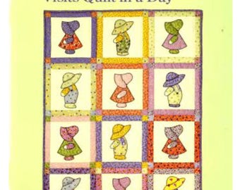 Sunbonnet Sue visits Quilt in a Day.