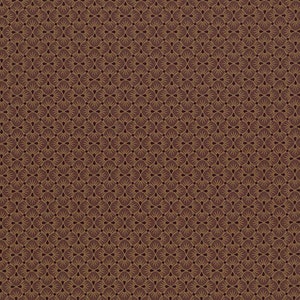 Maple House Brown Mosaic Fabric by Pam Buda