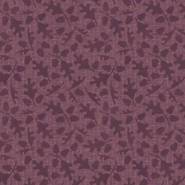 Purple tonal flannel from the Autumn Harvest line by Bonnie Sullivan.