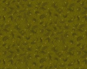 Kim Diehl's Gratitude and Grace fabric.  This one is called "Dotted Green Bamble".