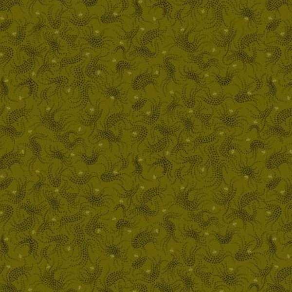 Kim Diehl's Gratitude and Grace fabric.  This one is called "Dotted Green Bamble".