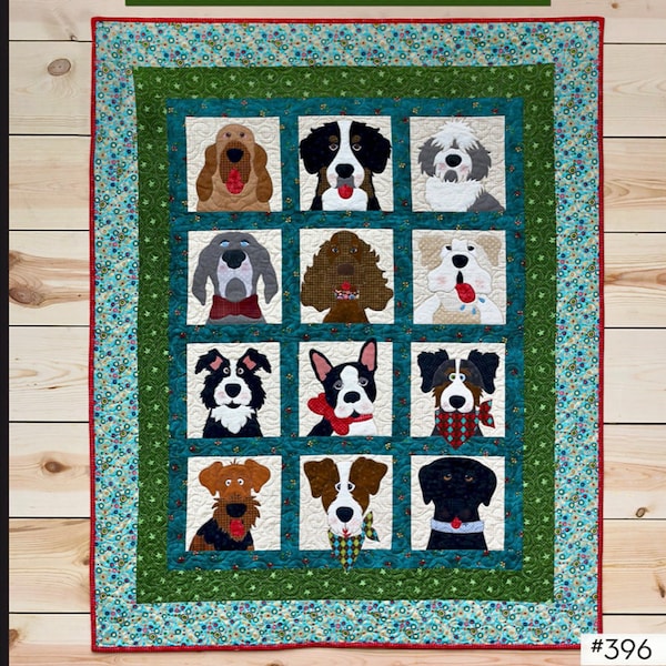 The Whole Country Caboodle pattern called "Doggies in the Window".