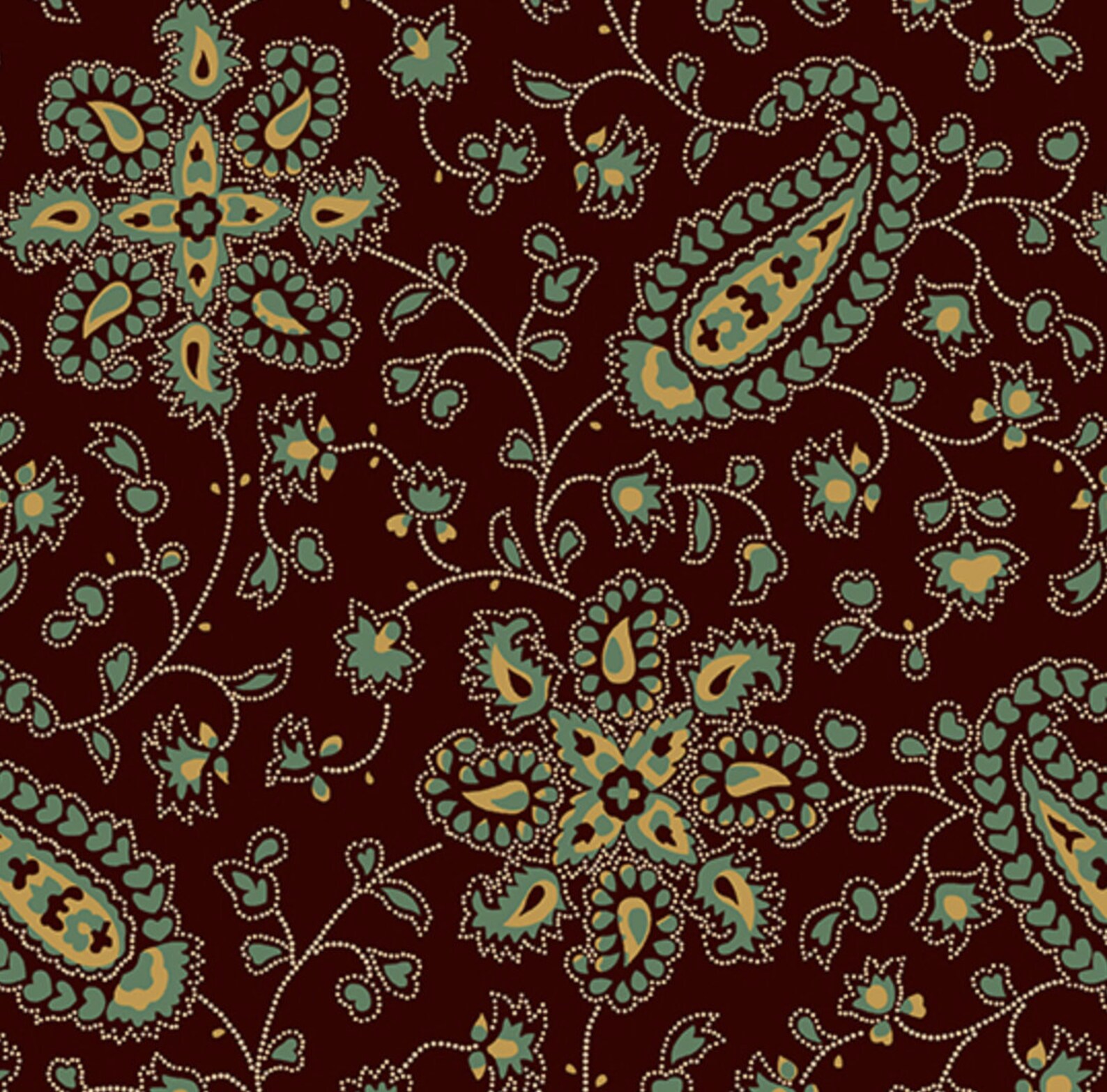 A Di FordHall fabric for Andover Fabrics. Background is Etsy