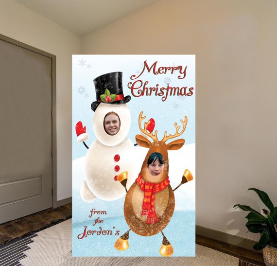 Place Your Face Cardboard Cutouts