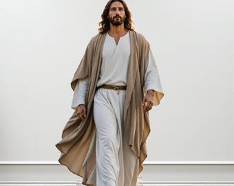 Jesus Walking on Water Cardboard Cutout Religious Prop