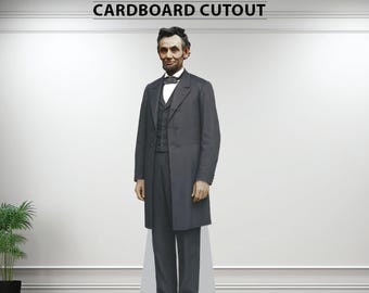 Abraham Lincoln Cardboard Cutout | Lifesize Photo Standup Prop