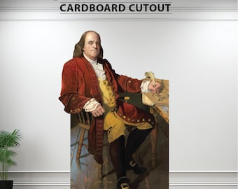 Benjamin Franklin Cardboard Cutout | Lifesize Historical Standup