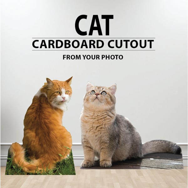 Cardboard Animals Etsy