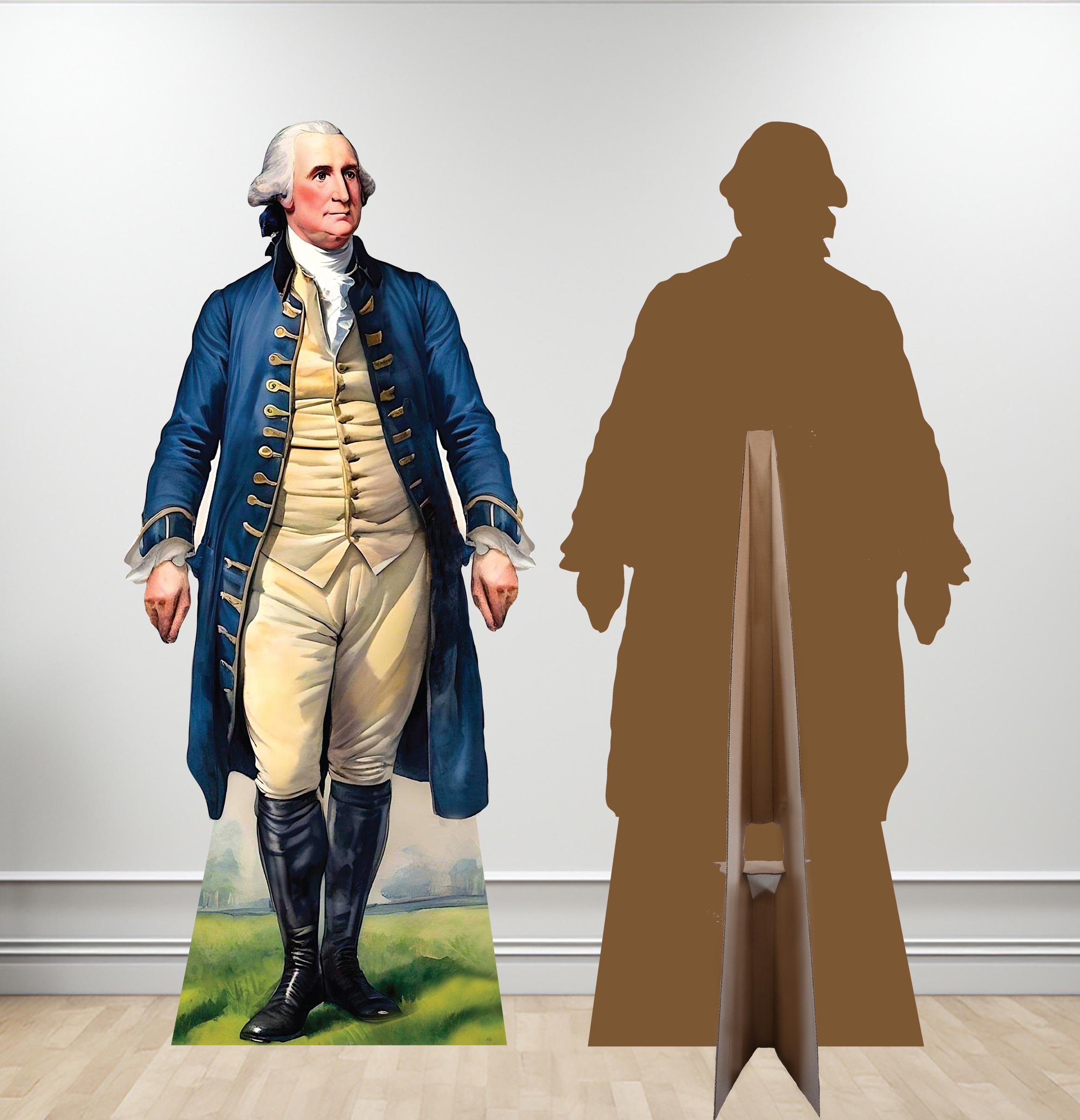 GEORGE WASHINGTON - US PRESIDENT - LIFE SIZE STANDUP/CUTOUT - BRAND NEW 3639