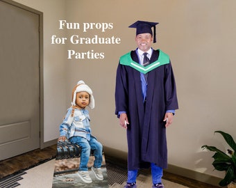 Graduation Party Props created from your photo