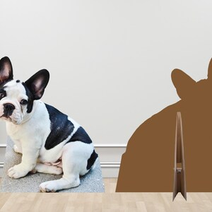 Figura de cartón personalizada de perro a tamaño real para fotos. imagen 2