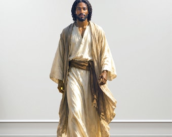 Jesus Cardboard Cutout Christian Church Prop Bible Standup Life Size
