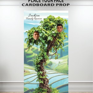 Place Your Face Cardboard Cutout | Custom Party Photo Booth Standee
