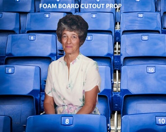 Custom Waist-Up Photo Cutout - Life Size Foam Board Fan Standee