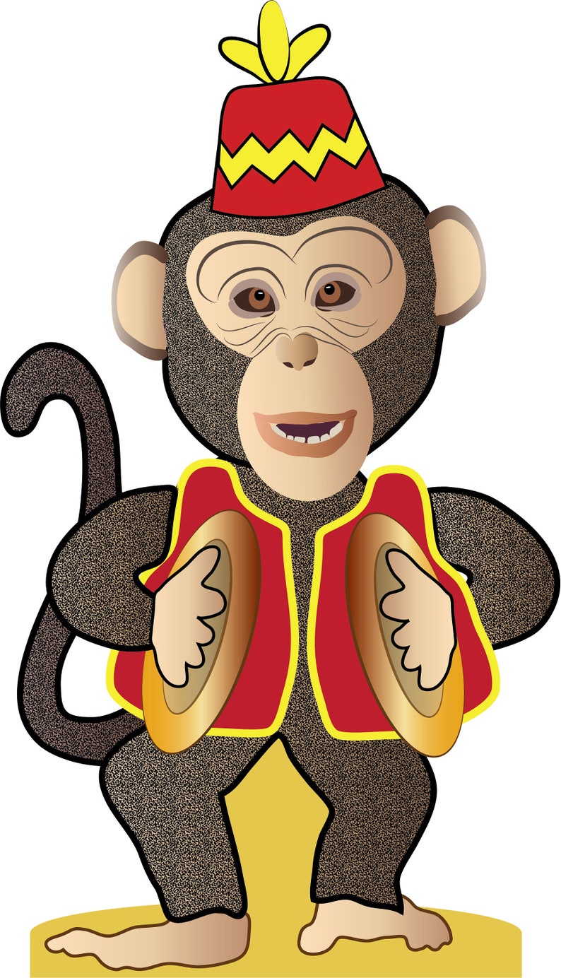 Circus Theme Cardboard Cutouts Free Standing With Easel on Etsy