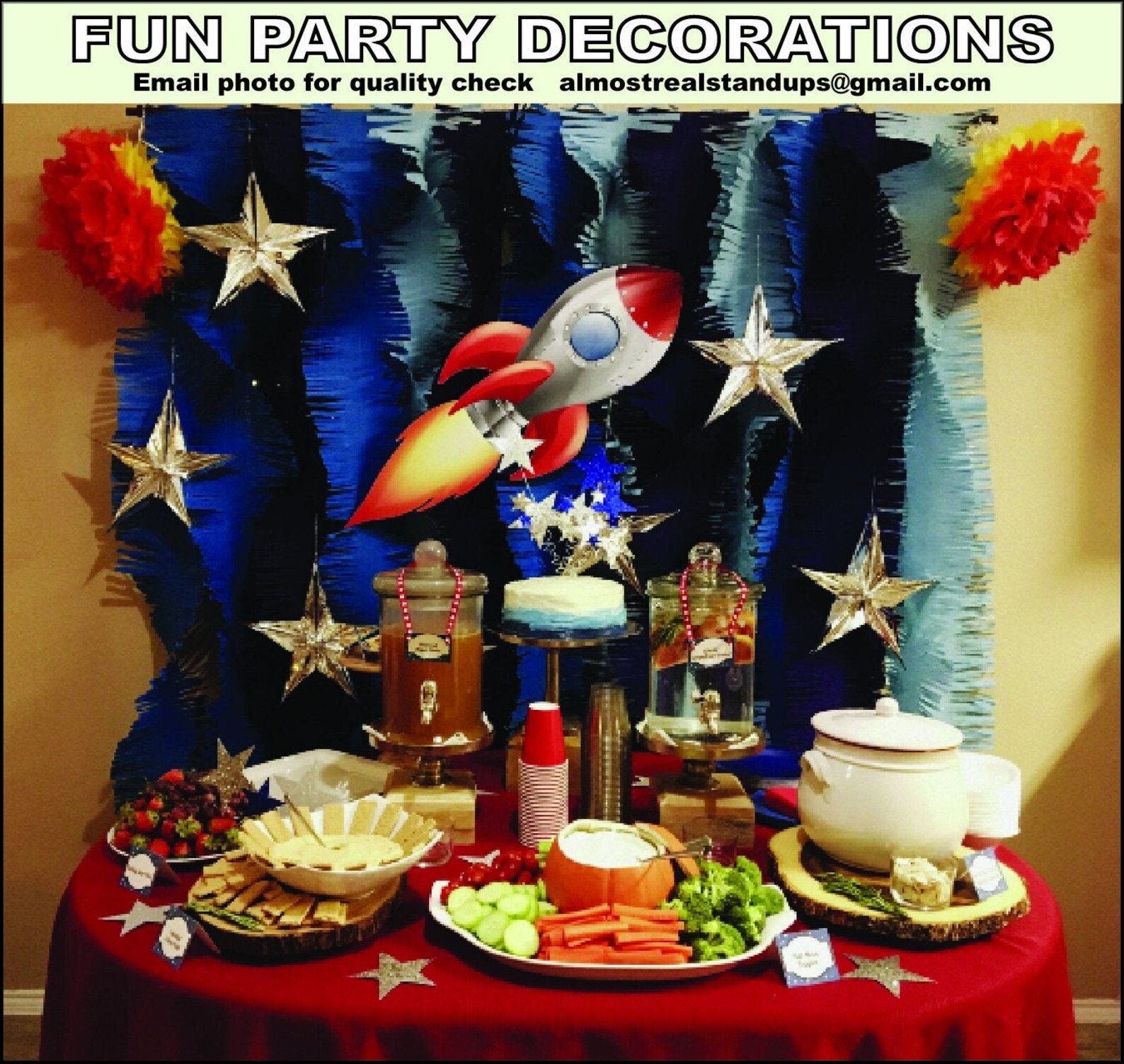 Fun Party Decorations Created From Your Photo or Graphic. 28 Etsy