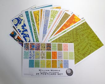 ウィリアム・モリスのポストカード、ウィリアム・モリスのプリント