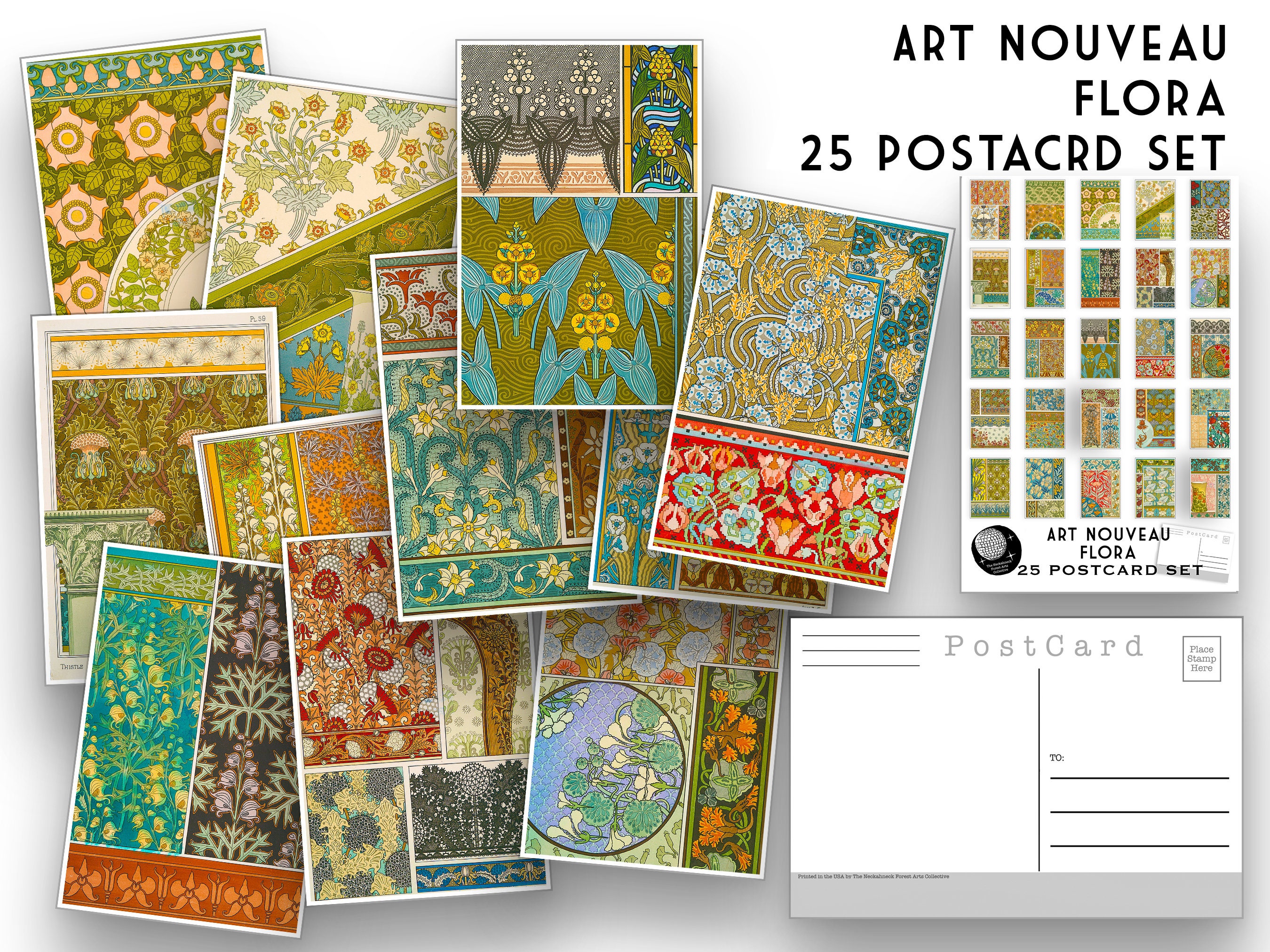 Artist Postcard Sets – The NeckahNeck Forest Arts Collective