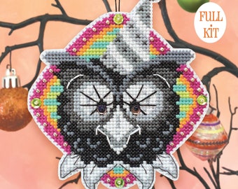 KIT - The Big Wahoo - Satsuma Street Halloween Ornament cross stitch kit