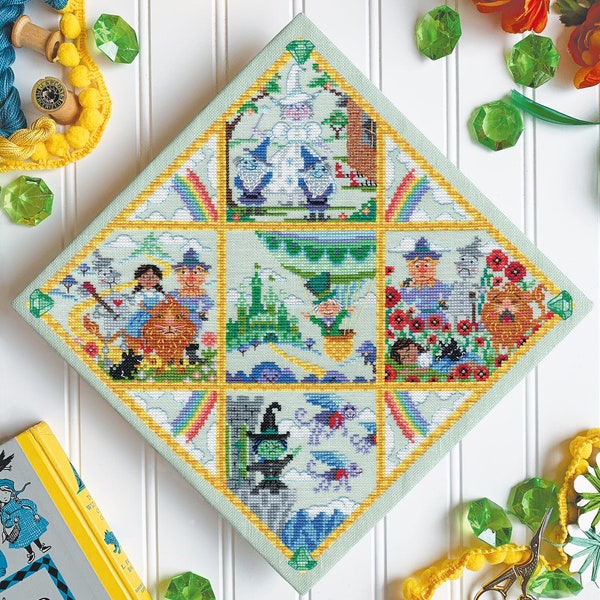 The Wizard of Oz - Satsuma Street - cross stitch pattern PDF digital download