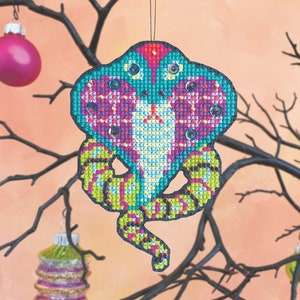 Sssslither - Satsuma Street Halloween Ornament - Instant Download PDF