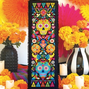 Memento Mori Satsuma Street Day of the Dead cross stitch pattern Instant download PDF image 1