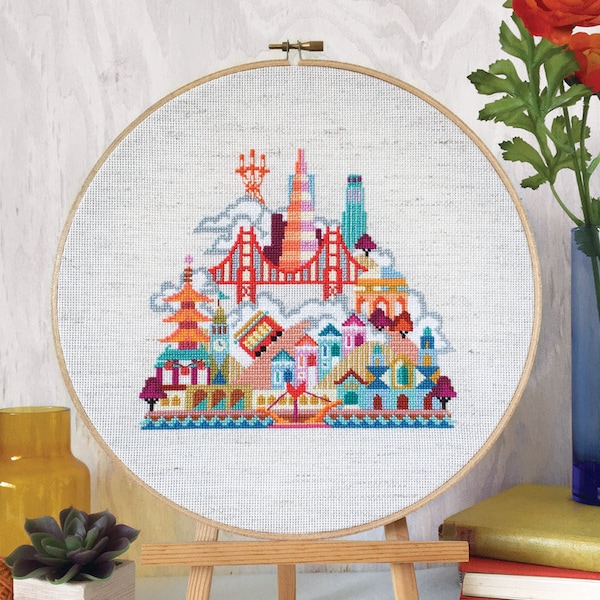 San Francisco Cross Stitch Etsy