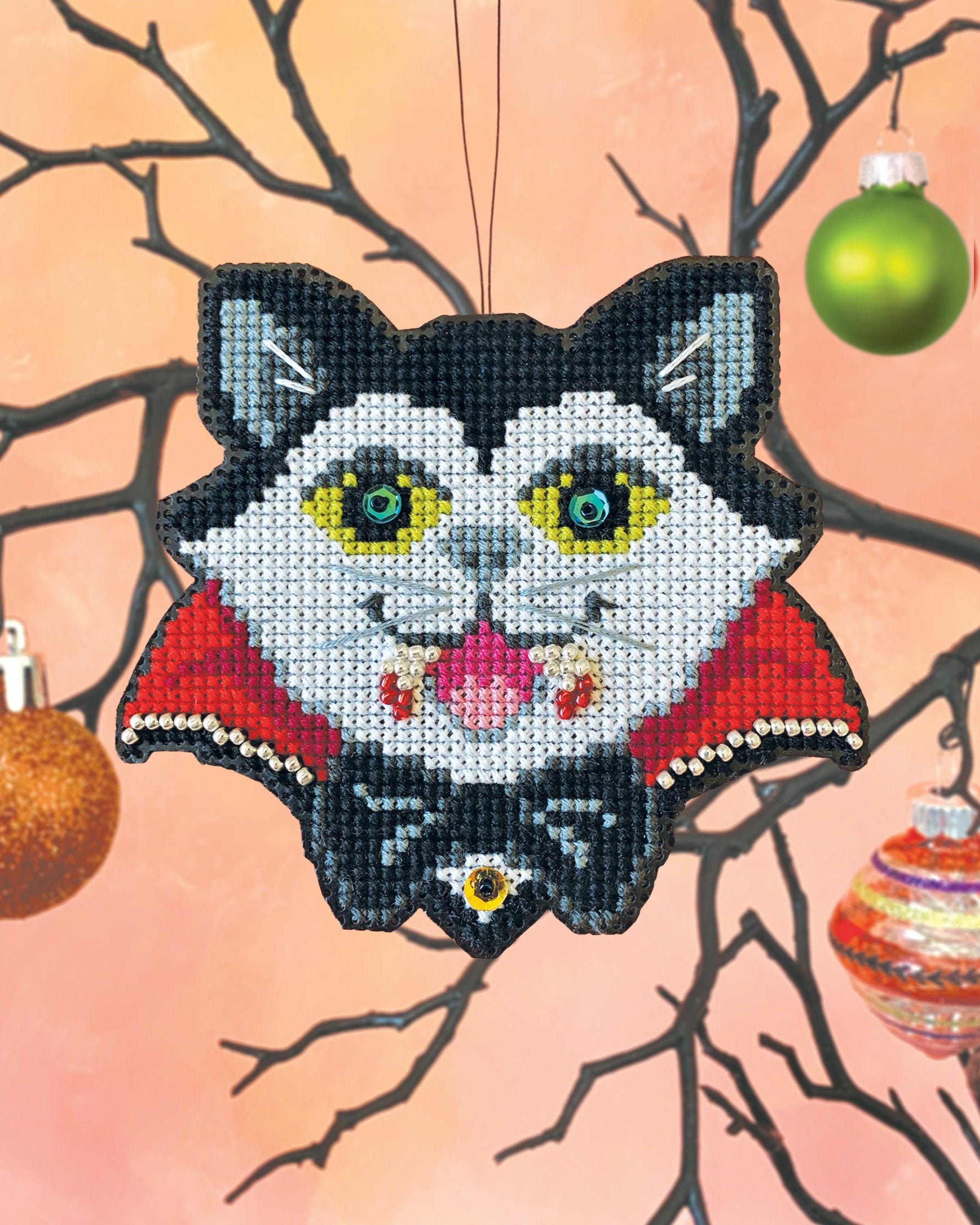 Vamppurr Satsuma Street Halloween Ornament Pattern PDF Etsy UK