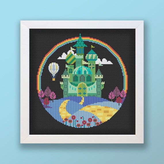 The Emerald City Wizard Of Oz Satsuma Street Cross Stitch Pattern Pdf Instant Download