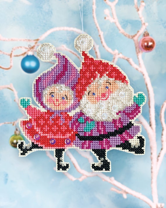 Oh What Fun Satsuma Street Cross Stitch Christmas Stocking Pattern