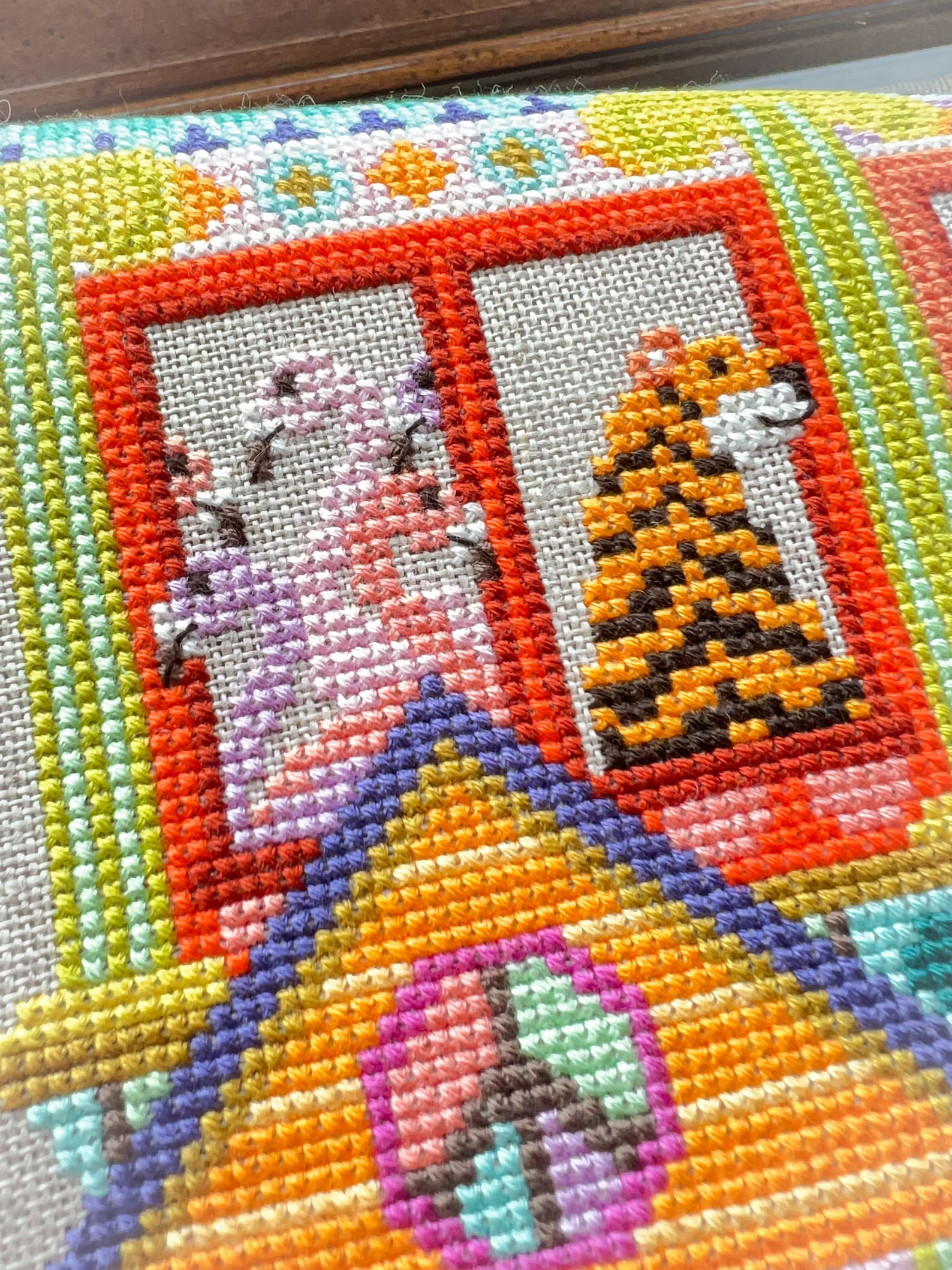 The Animal House Satsuma Street Cross Stitch Pattern PDF Instant