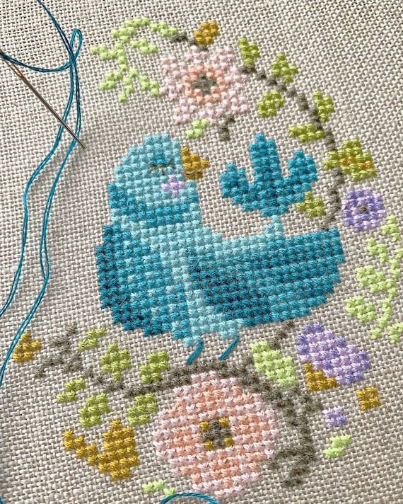 Oology - Satsuma Street Cross Stitch Easter Eggs Pattern Oology - Satsuma Street Cross Stitch Easter Eggs Pattern