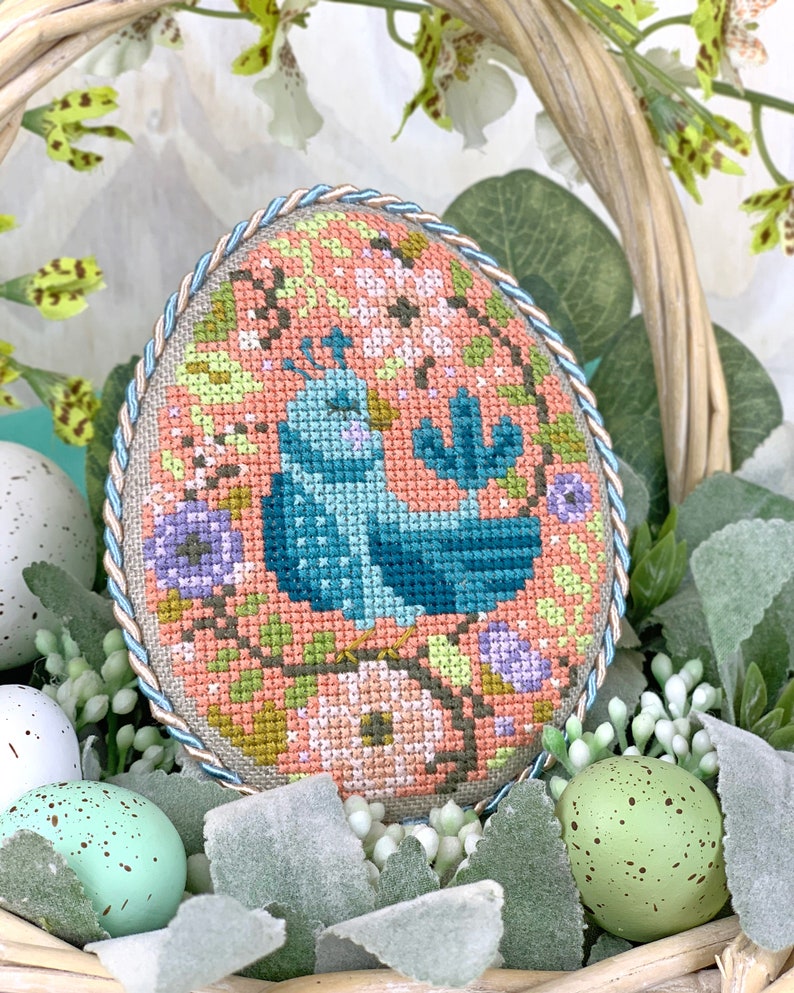 Oology Satsuma Street cross stitch Easter eggs pattern Instant download PDF image 5