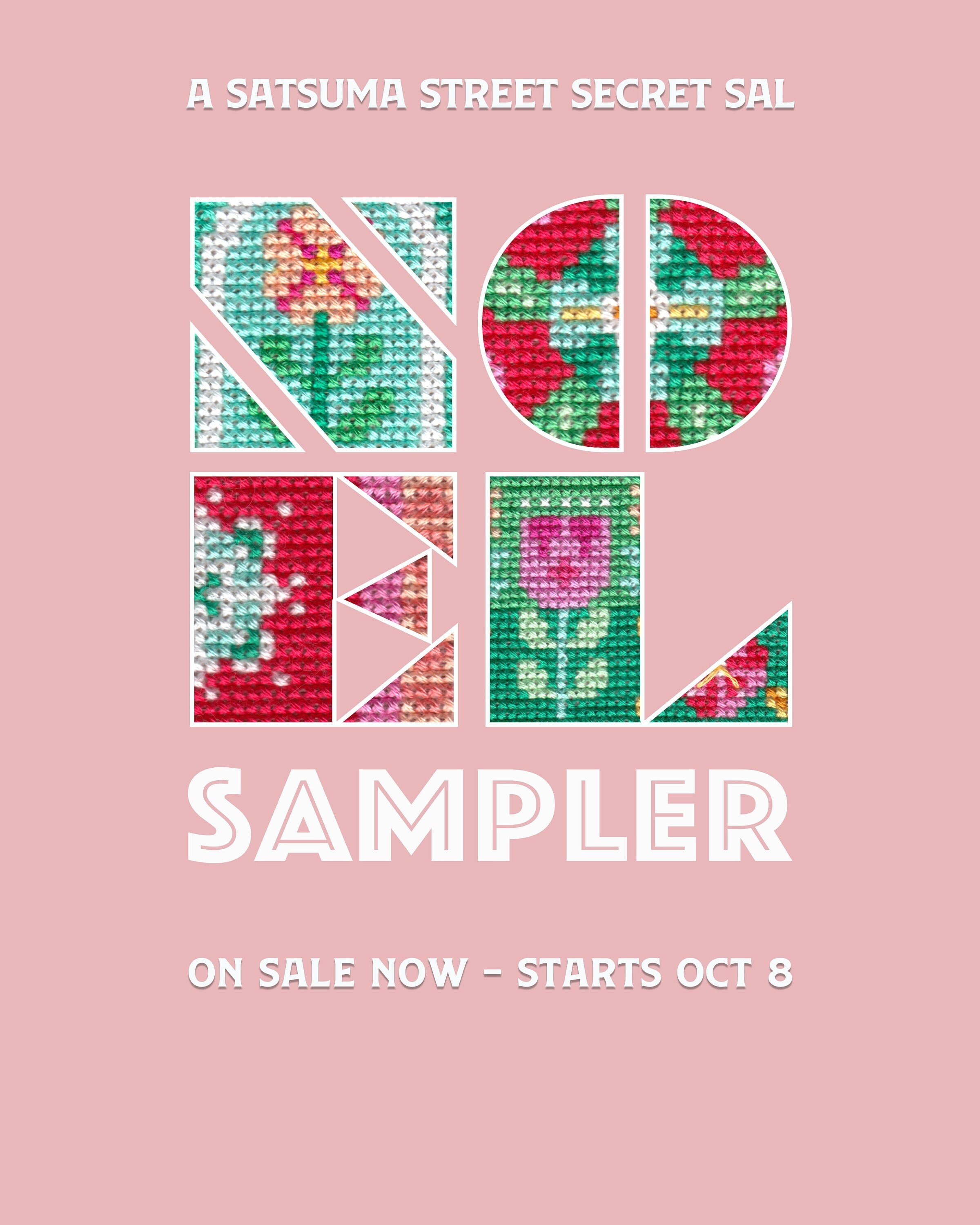 Noel Sampler SAL - Satsuma Street - Christmas Secret SAL digital cros…