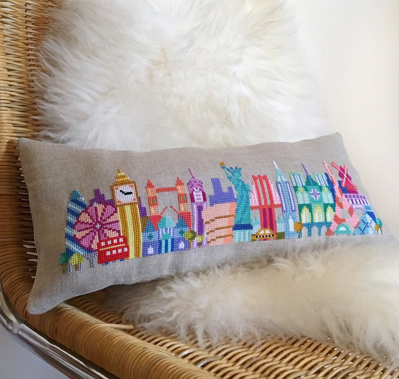 Mini Cities London Paris NYC Trio Satsuma Street modern Etsy