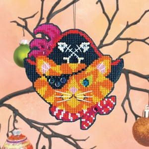 One-Eyed Jack - Satsuma Street Halloween Ornament - Instant Download PDF