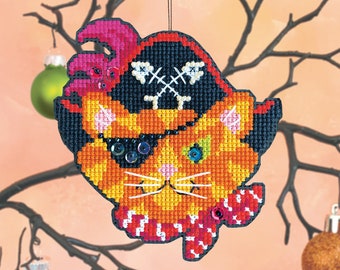 One-Eyed Jack - Satsuma Street Halloween Ornament - Instant Download PDF