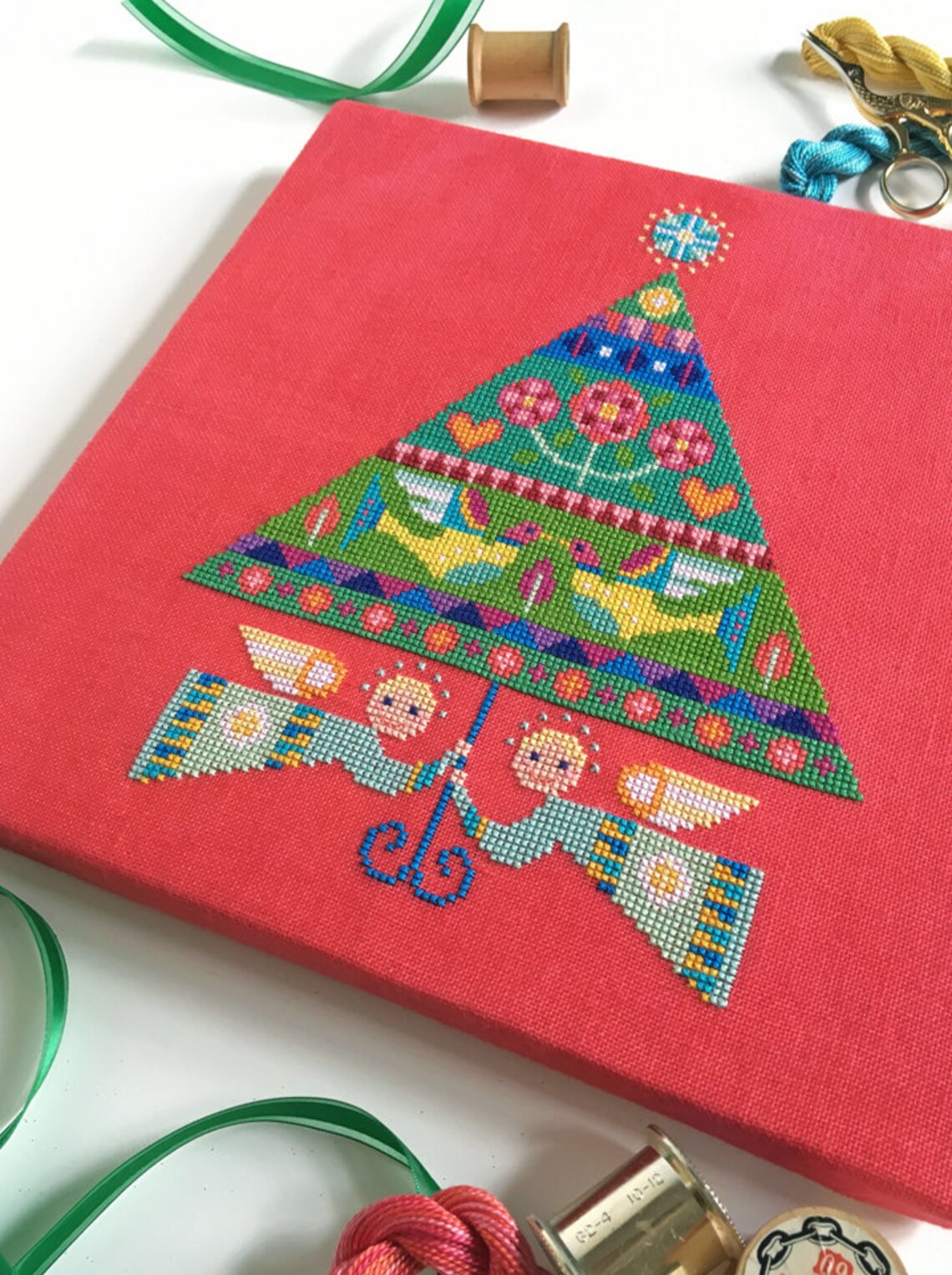 Merry and Bright Satsuma Street Christmas Tree Modern Etsy