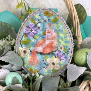 Oology Satsuma Street cross stitch Easter eggs pattern Instant download PDF image 2