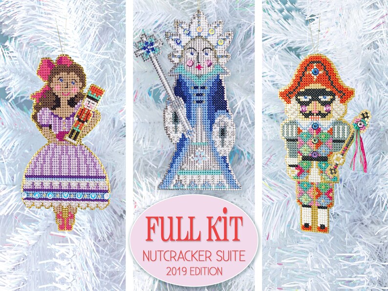 KIT 2019 Nutcracker Ornament Set Satsuma Street cross Etsy