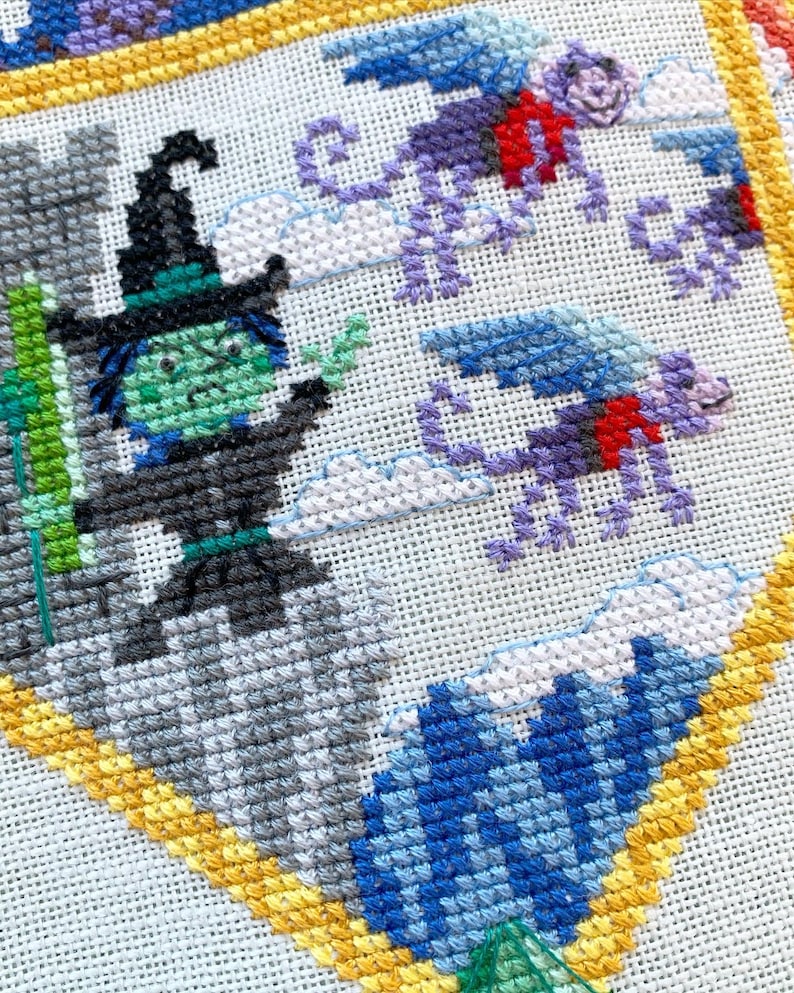 The Wizard of Oz Satsuma Street cross stitch pattern PDF digital download image 4