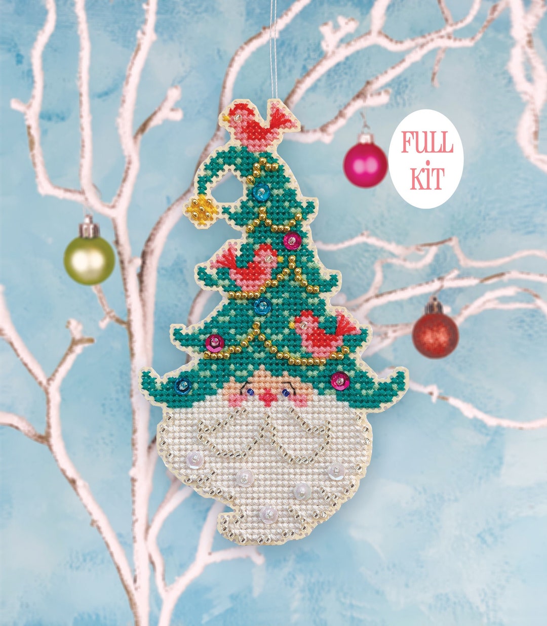 KIT Tree Topper Satsuma Street Christmas Ornament Cross Etsy