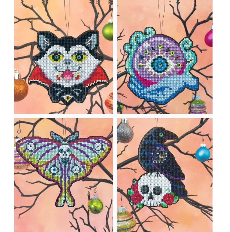 More Halloween Ornaments from Satsuma Street